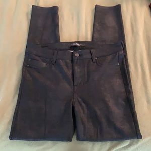 Liverpool Jean Company black coated skinny pant